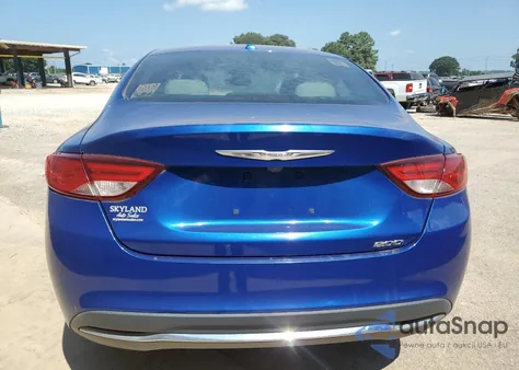 2015 Chrysler 200 Limited z USA, uszkodzony, nr VIN 1C3CCCABXFN560145